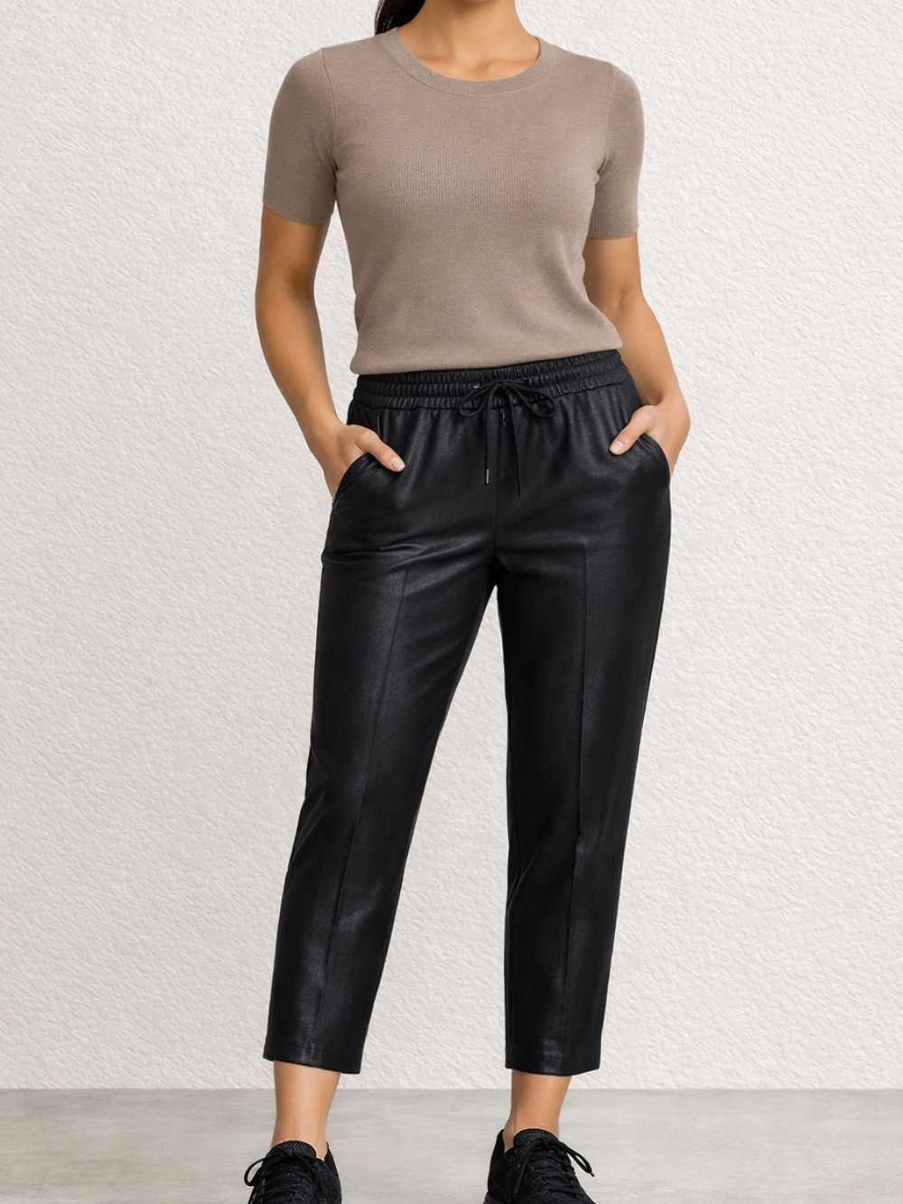 Liverpool black stretch ankle length dress pants